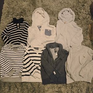Gray and Navy kids Sweater lot